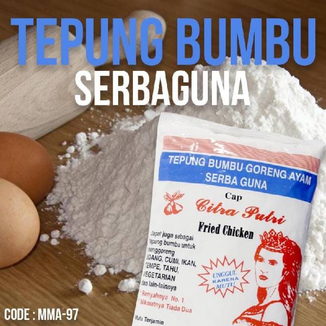 Tepung Serba Guna CITRA PUTRI 250 gram ( 1kg isi 4 pcs )