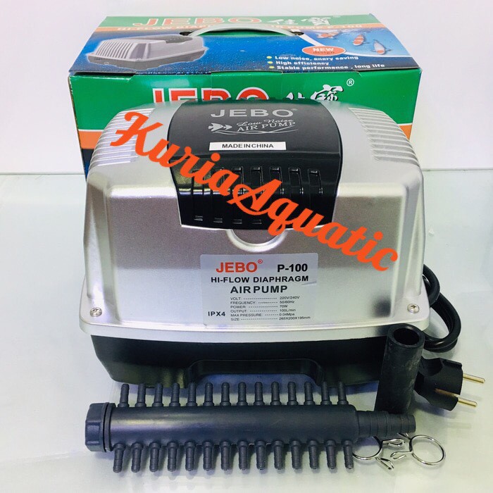 Jebo P 100 Pompa Udara   Air Pump   Aerator Jebo P100