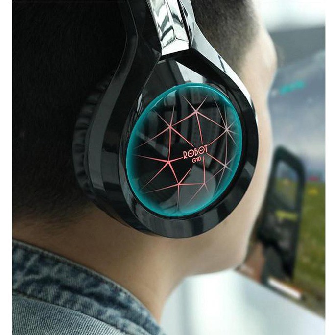 Trend-Headset Gaming ROBOT RH-G10 With Microphone And LED FREE SPLITER