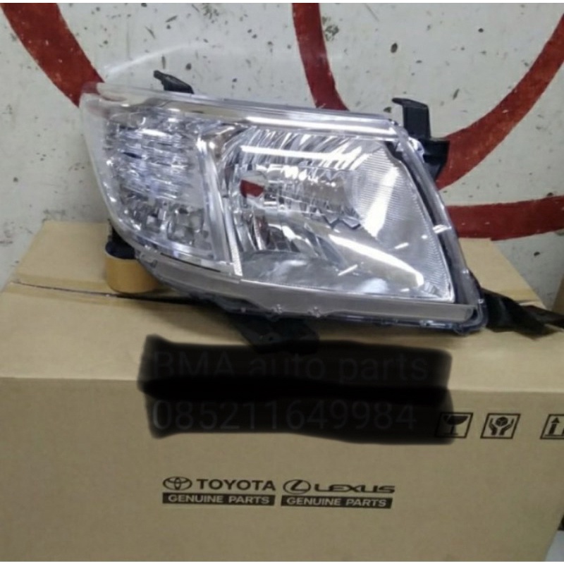 Lampu depan headlamp hilux 2011 2012 2013 2014 2015 original