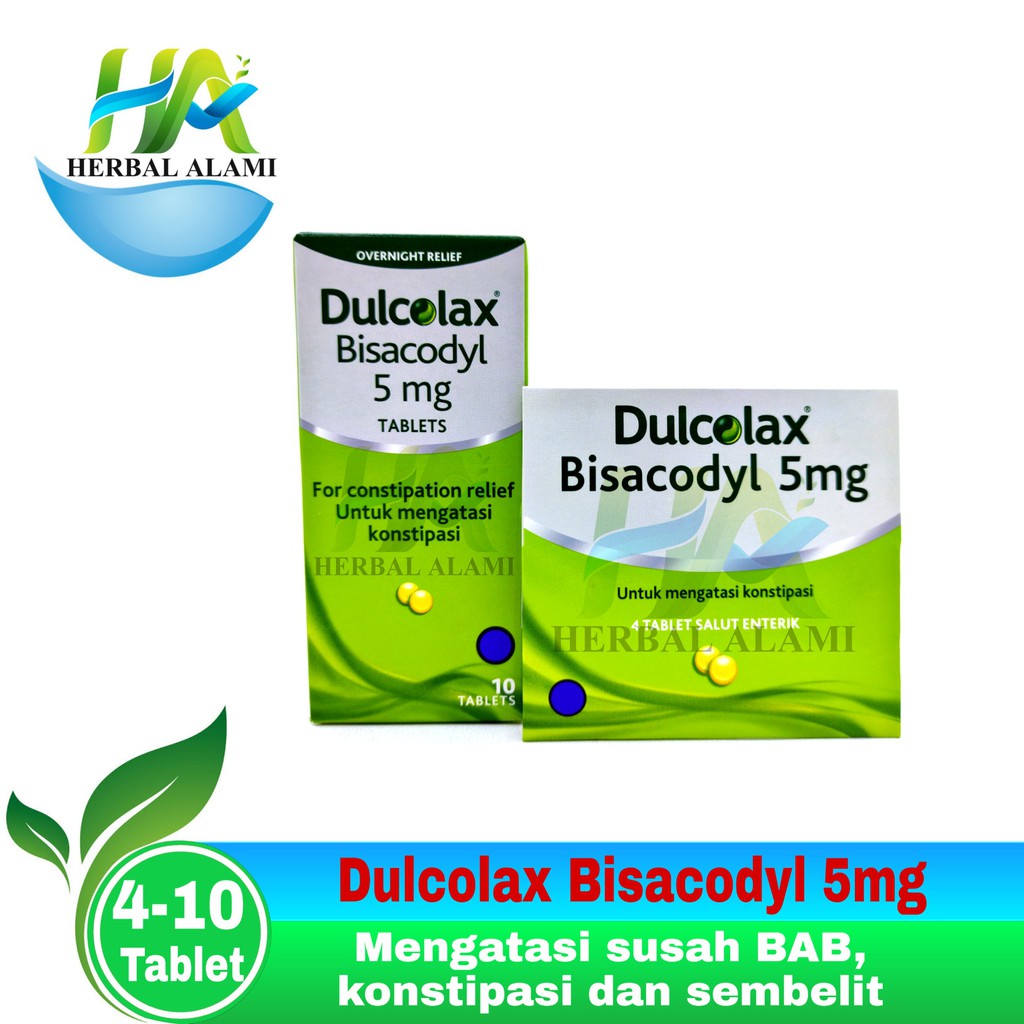 Dulcolax Bisacodyl 5mg - Melancakan BAB