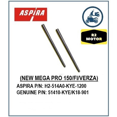 Terbaru Aspira As Skok Shock Depan Kye Megapro New 150 Mono Fi Verza 150 Original Astra Otoparts