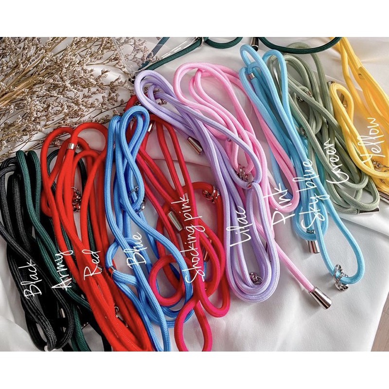 CUSTOM TALI LANYARD WARNA CANDY