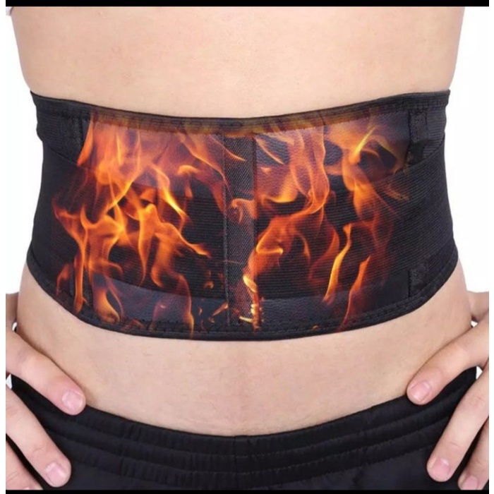 Stagen Pinggang Sabuk Syaraf Kejepit Korset Terapi Alat Kesehatan Pemanas Punggung