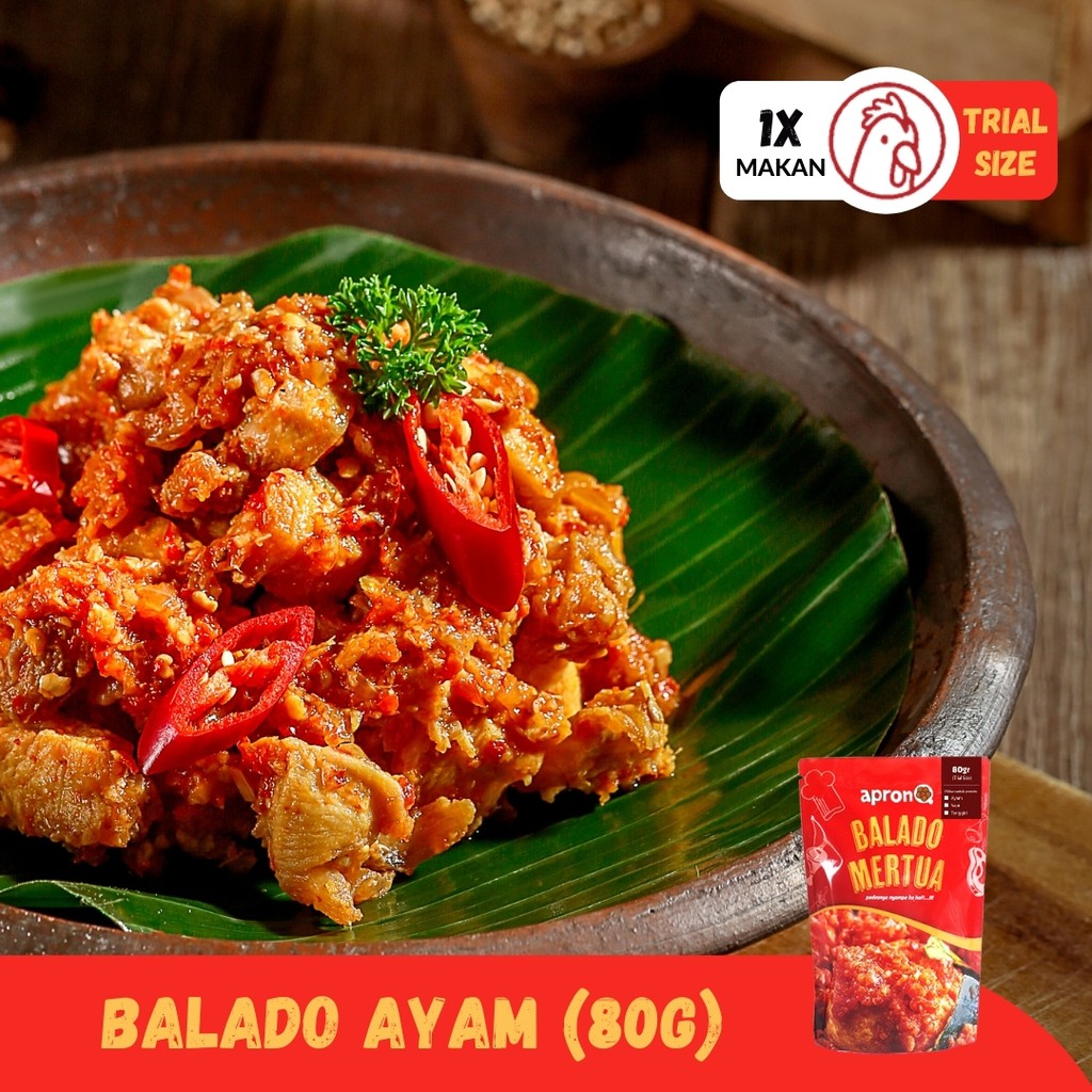 

APRONQ BALADO MERTUA AYAM 80 GRAM TRIAL / MINI SIZE