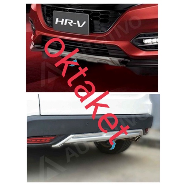 paket garnish bawah depan belakang Honda Hrv 2020 2021 facelift