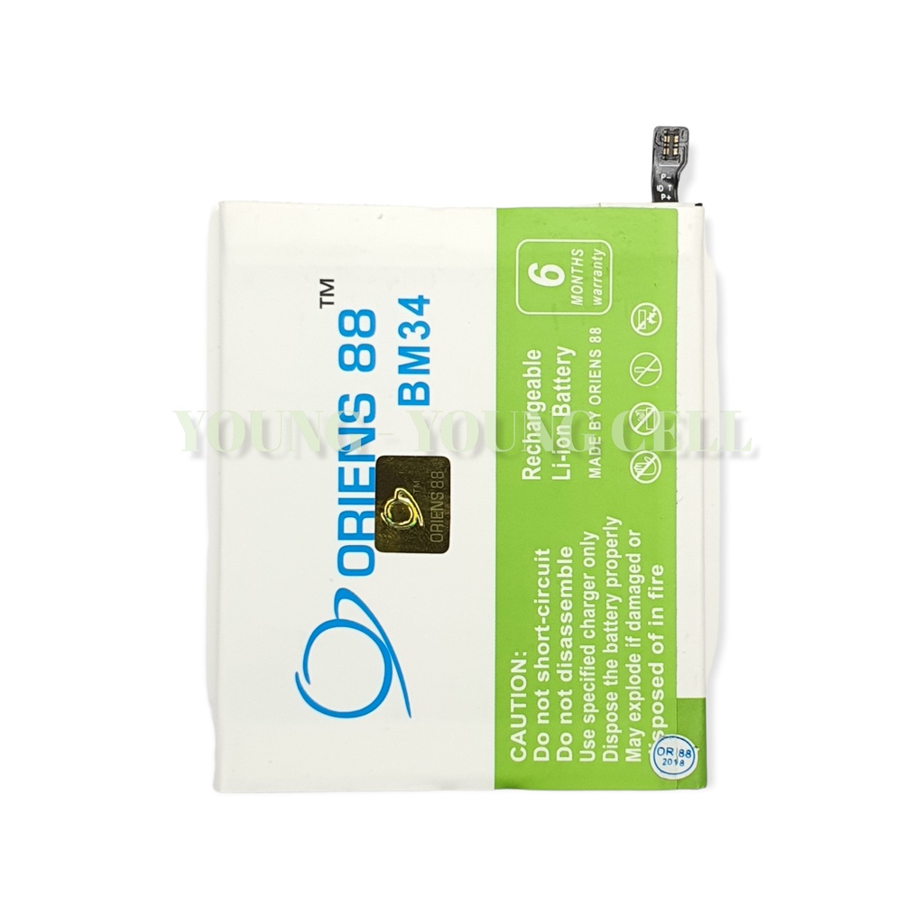 BATERAI DOUBLE POWER ORIENS 88 XIAOMI BM34 / XIAOMI MI NOTE / BATRE / BATERE / BATRAI / BATREI / BATU