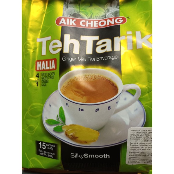 Aik Cheong Teh Tarik Halia Ginger Milk 4 in 1 / Teh Tarik Jahe