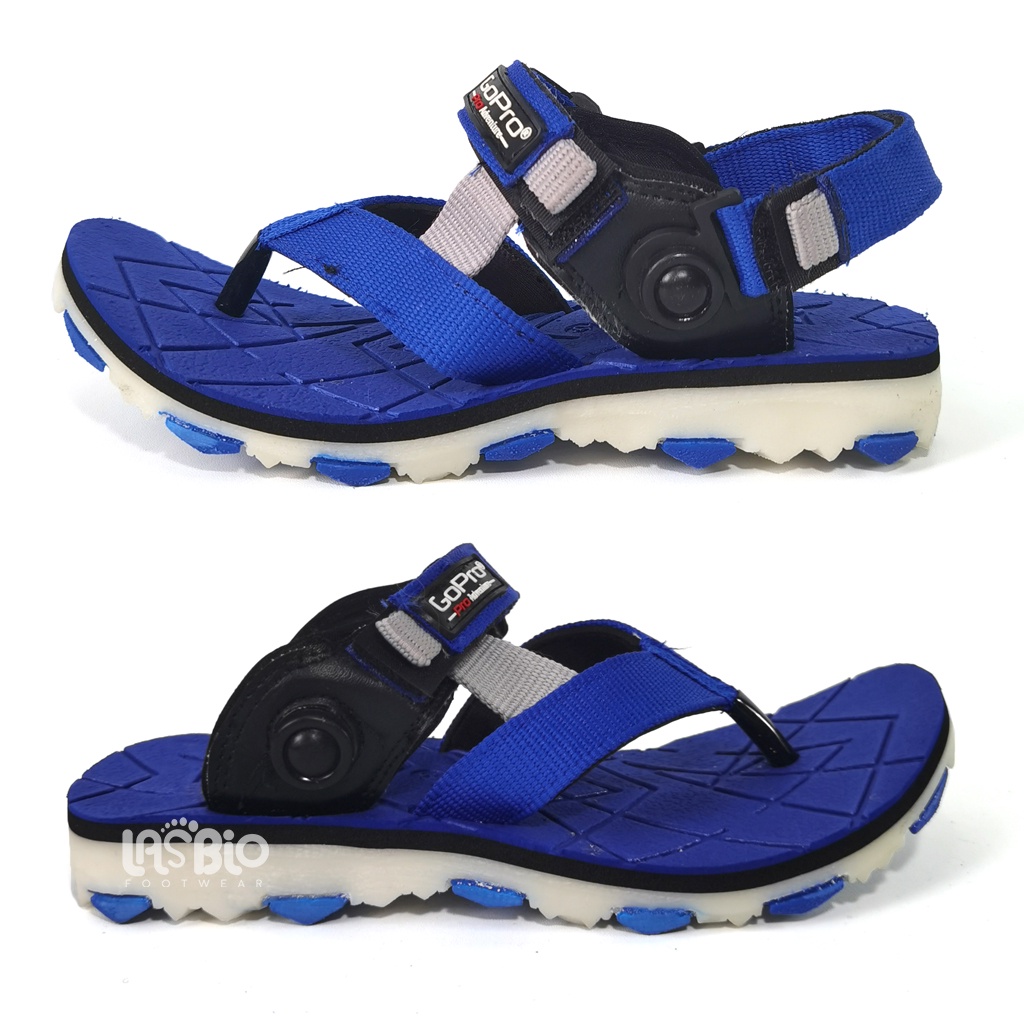 GoPro Sepatu Sandal Gunung Jepit 2in1 Anak Remaja Tanggung Unisex Cowok Cewek