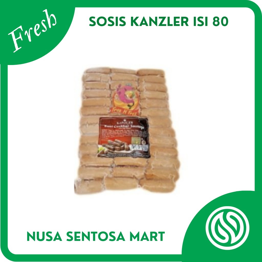 

Sosis KANZLER Beef Cocktail 1000 Gram isi 80