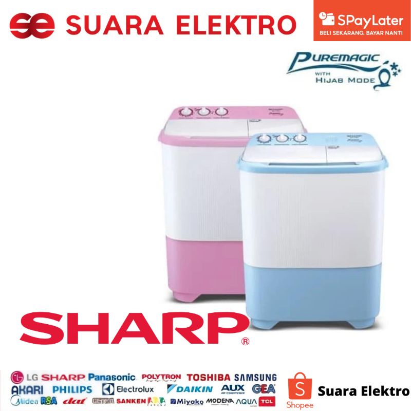 MESIN CUCI SHARP EST-80MW (7.5KG)
