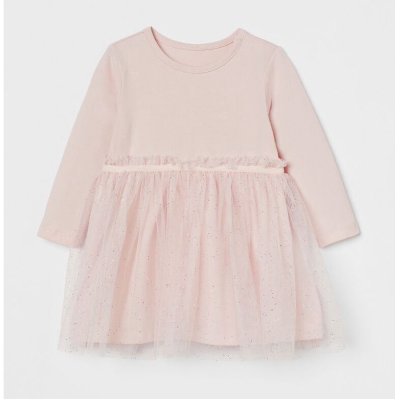 H&M SALE || Dress anak bayi lengan panjang tutu hnm (9-12)