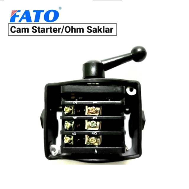 Cam Starter/Ohm Saklar FATO GA-15A (3300Watt) 3P I-0 (ON-OFF).