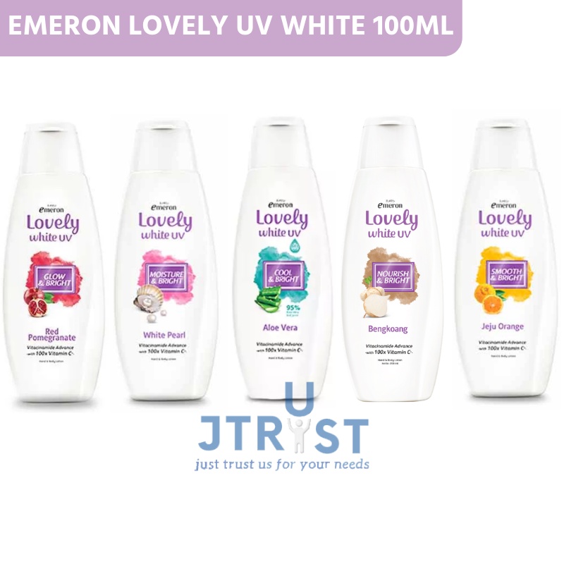 Emeron Lovely UV White Hand Body Lotion 100ml