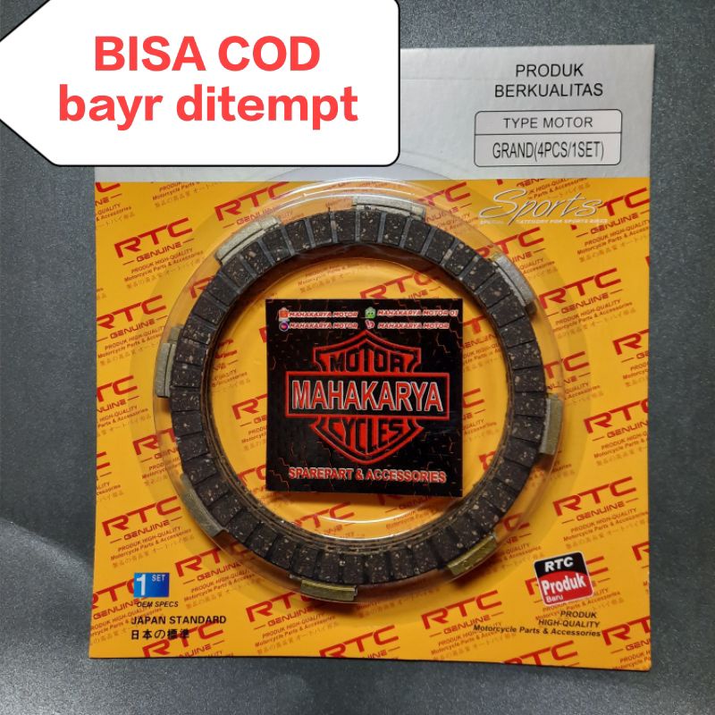 kampas kopling set grand,Supra,Supra x lama