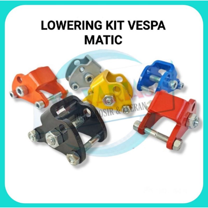 Jual LOWERING KIT VESPA MATIC SPRINT PRIMAVERA LX S Shopee Indonesia