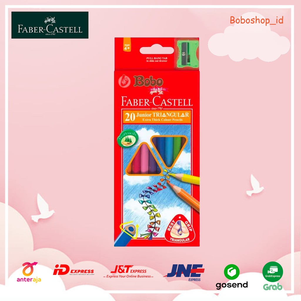 

Faber Castell Junior Triangular Colour 20L