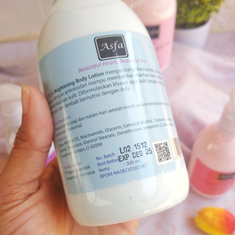 ASFA HAND AND BODY LOTION WITH NIACINAMIDE