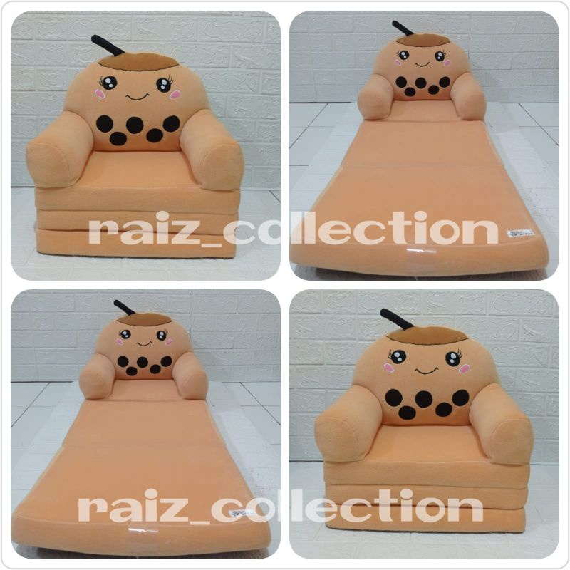 boba sofa 3 lipat anak/sofa bed/sofa karakter maks usia 4th