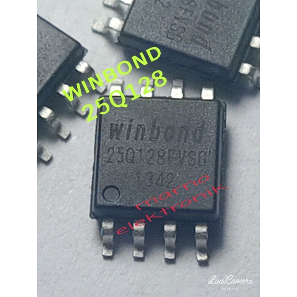 IC WINBOND 25Q128 IC MEMORY TV LED LCD 25Q128 IC FLASH BIOS SPI 16MB