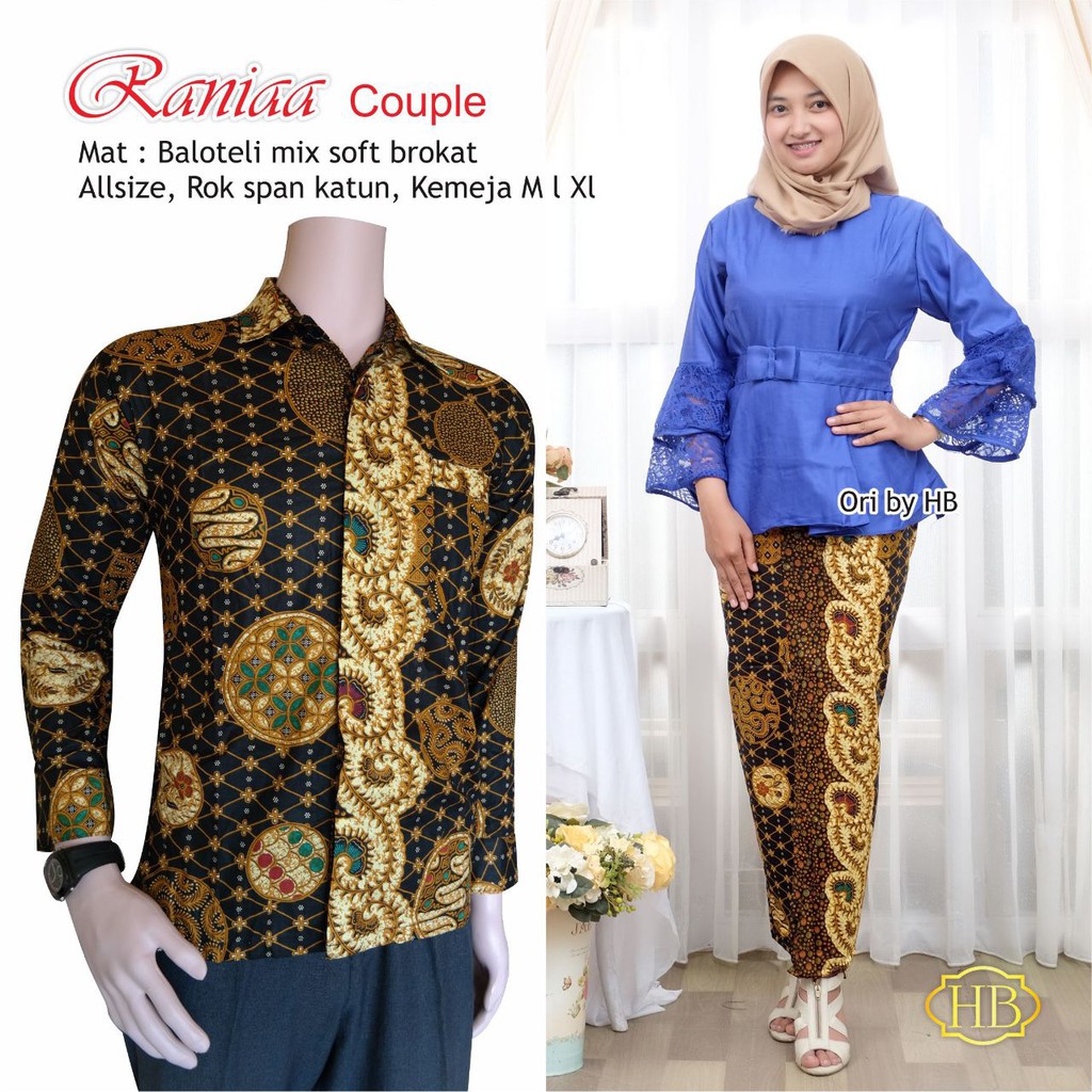 GROSIR BATIK RANIA COUPLE