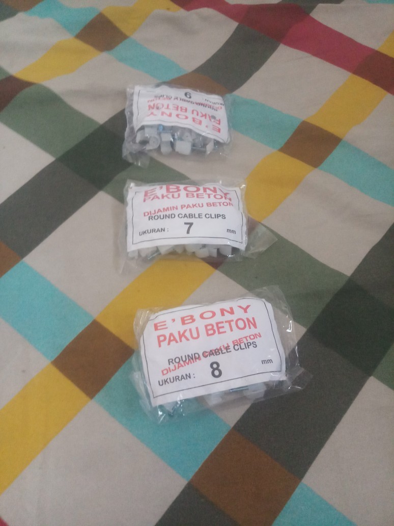 Paku Klem Kabel No. 7