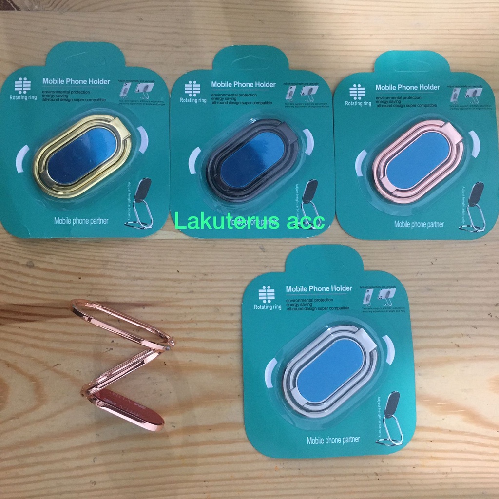 Ring stand hp / tripod iring hp / mobile phone partner / stand floting magnet universal /phone holde