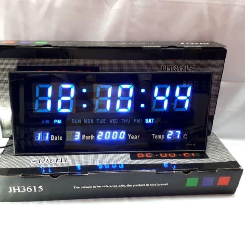 Jam 3D DIGITAL CLOCK LED / Jam Digital Dinding Dekorasi Rumah / Jam Tidur