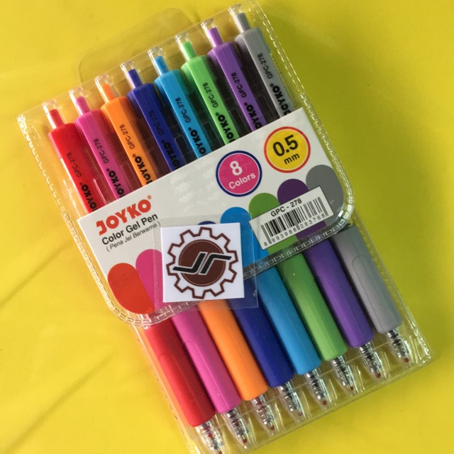 

Pen Gel Joyko 8 warna GPC-278