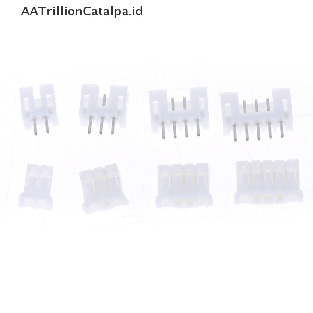 230pcs Konektor pin header JST terminal pitch PH2.0 2p 3p 4 pin 2.0mm