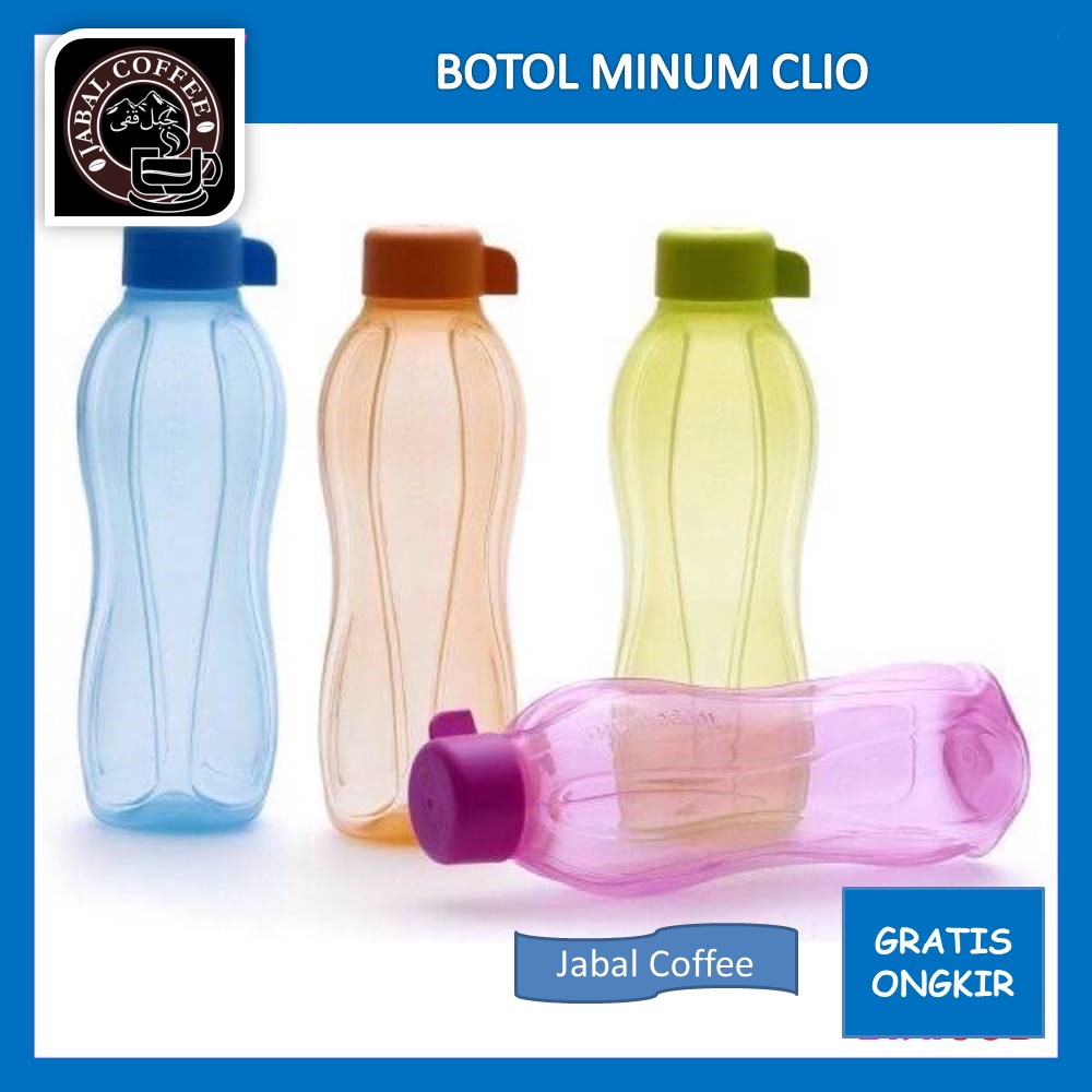 Botol Minum Transparan Clio / Botol Minum Clio 1 Liter / Botol Plastik Murah