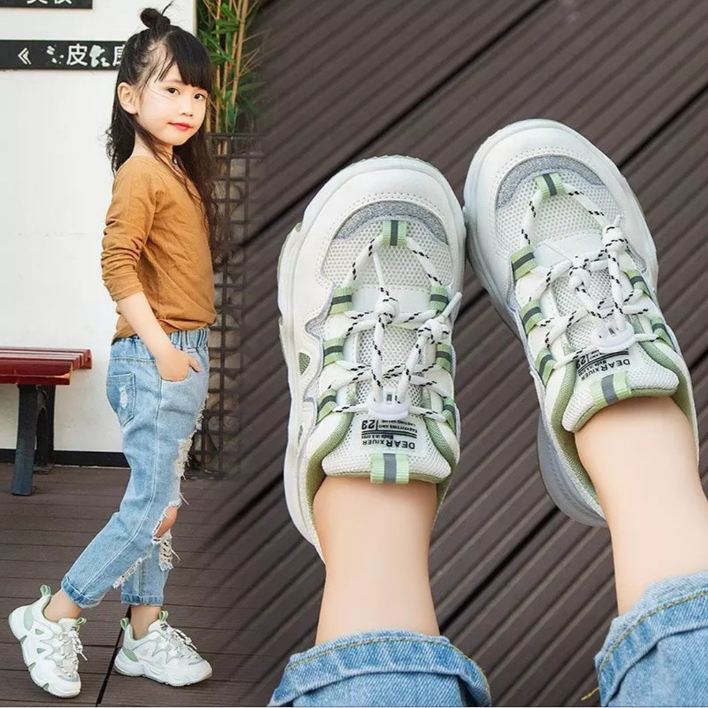 DCAL SEPATU SNEAKERS ANAK AS128