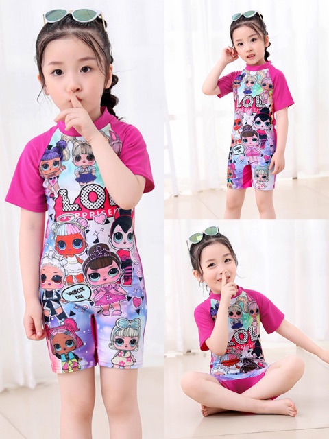 CLEARANCE BAJU RENANG ANAK BAYI CEWEK COWOK KARAKTER ONEPIECE TWOPIECE MURAH UPF50 SPF50 PREMIUM