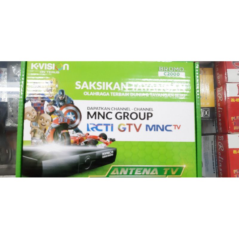 receiver kvision bromo