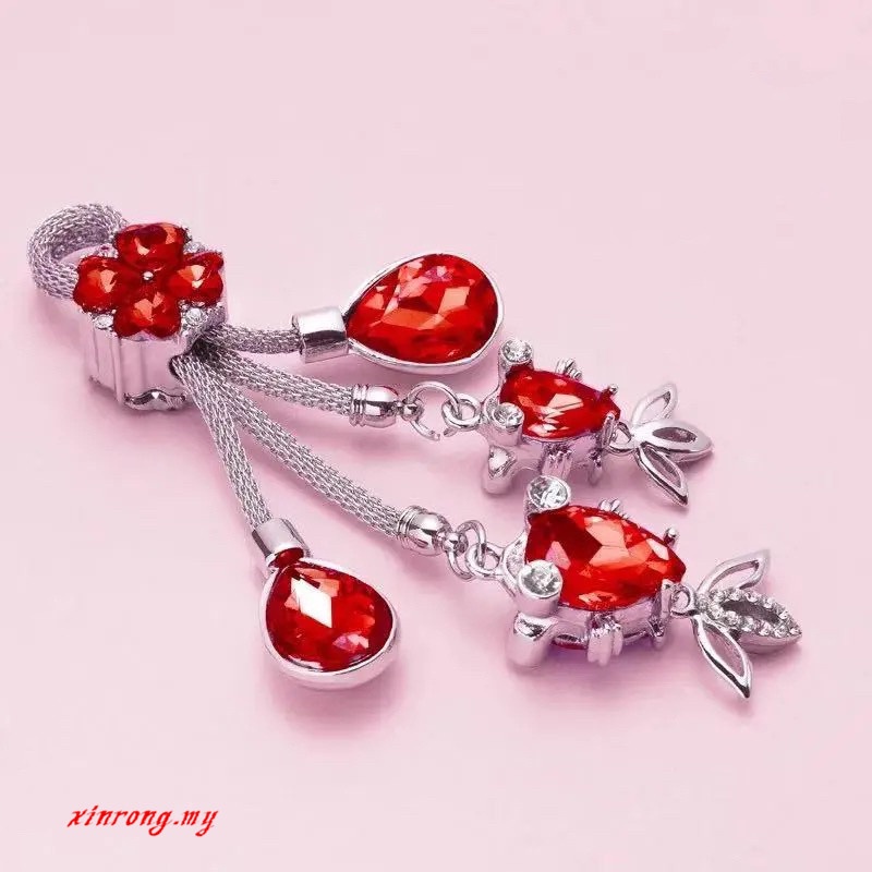 Gantungan Kunci Mobil Kualitas Tinggi Dengan Liontin Untuk Wanita