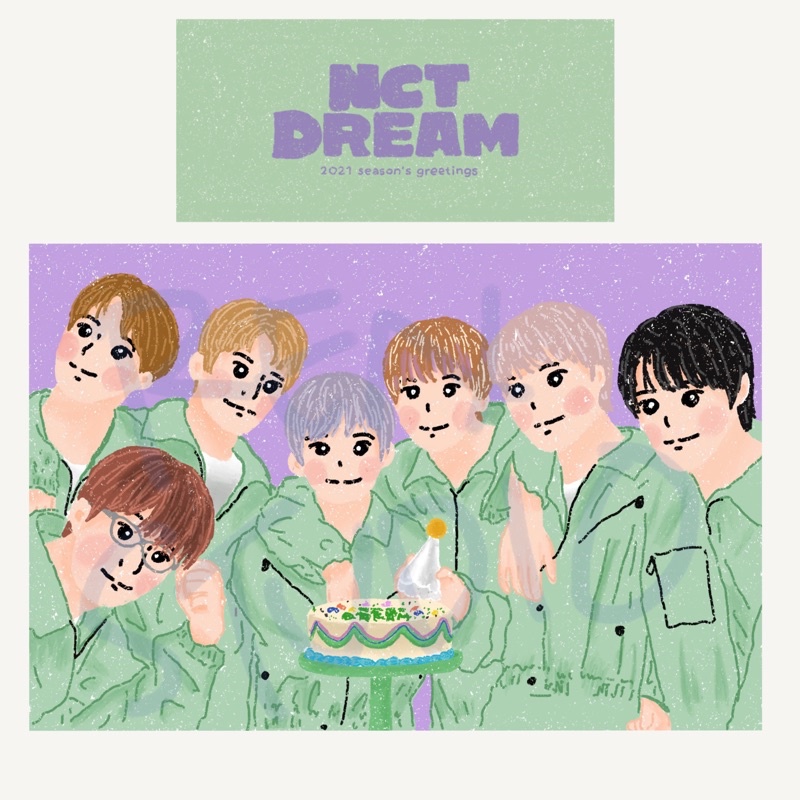 

NCT Dream “2021 seasons greetings” sticker