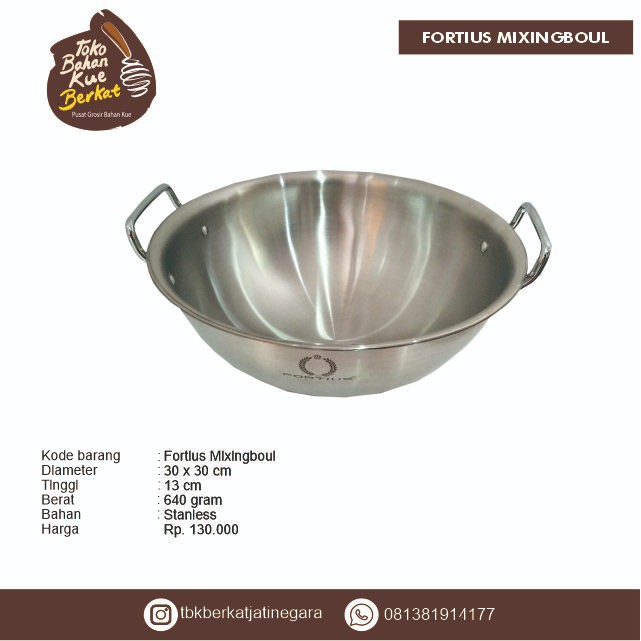 Fortius mixing bowl SQT 30 cm