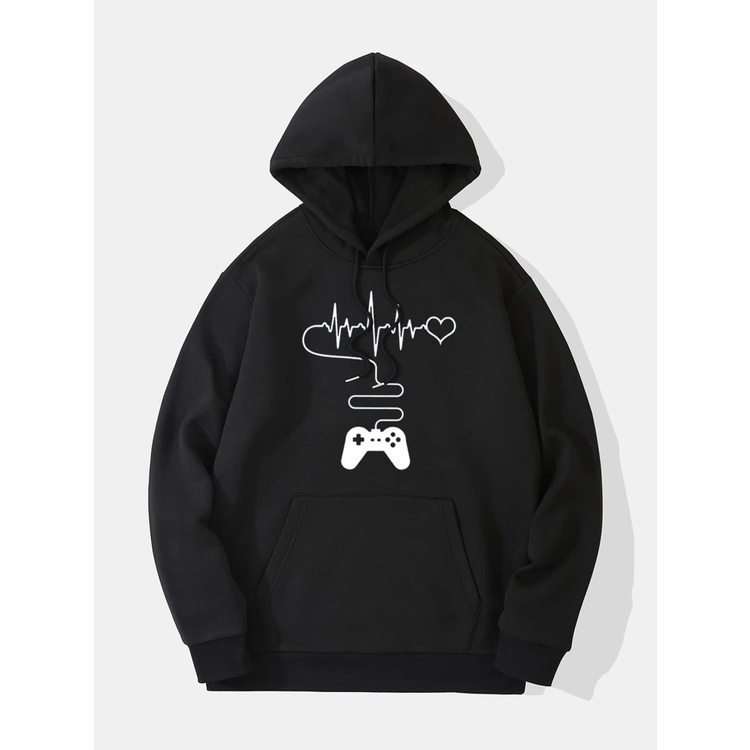 JOSTIK GAME Jumper Hoodie II JOSTIK GAME Sweater Hoodie II Sweter Oblong Topi Sz M - XL ( Pria &amp; Wanita / Anak &amp; Dewasa )