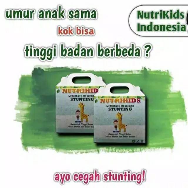 VITAMIN NUTRISI ANAK NUTRIKIDS Cegah Stunting 1-12 tahun NUTRIKIDS
