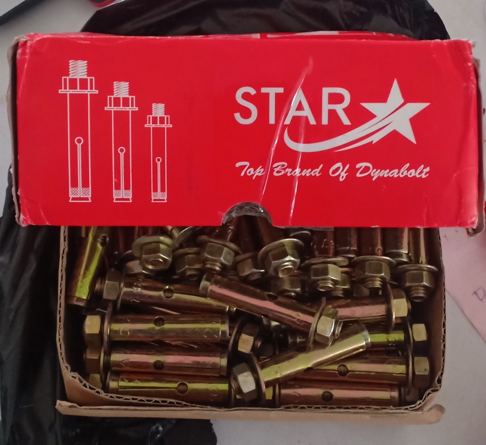 Dynabolt / Dinabol / Baut Beton # M12x60 Per Pcs