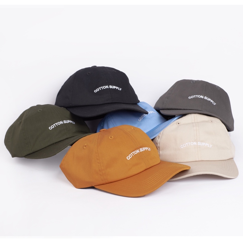 Cotton Supply Topi 6 Panel Cap