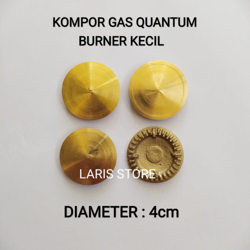 Burner Kompor Gas Quantum Kecil 4cm Api Lilin Tengah Quantum 4 cm