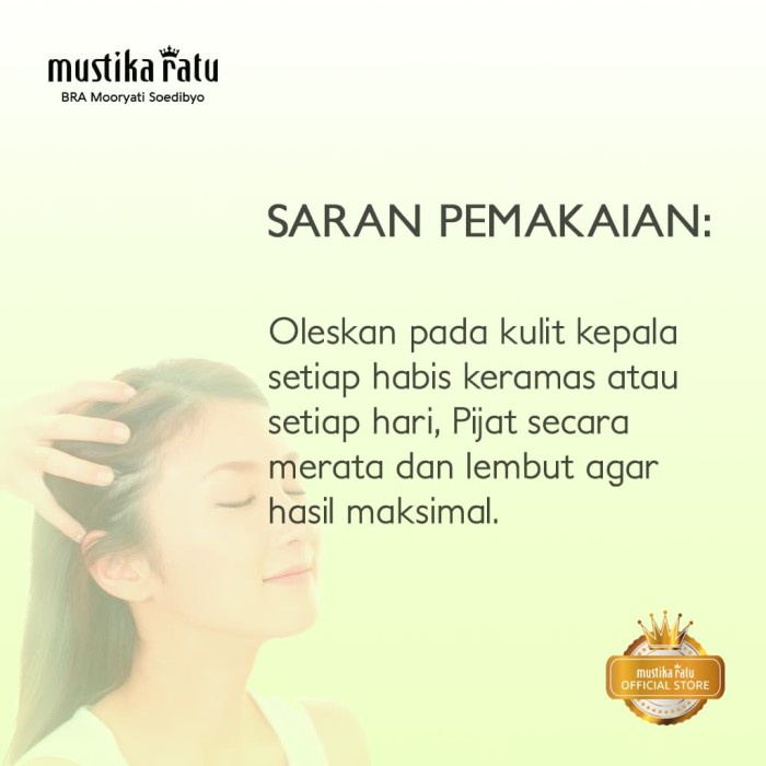 Mustika Ratu Penyubur Rambut (Hair Tonic) 175 mL