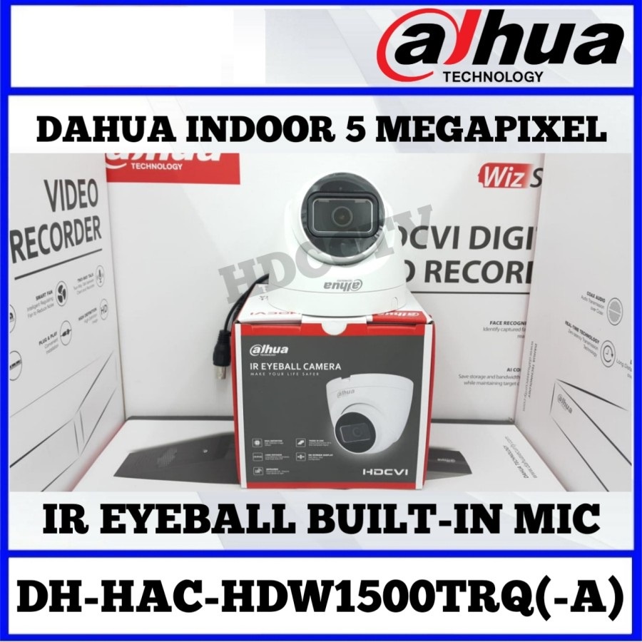 CCTV DAHUA 5MP AUDIO INDOOR DH-HAC-HDW1500TRQP-A