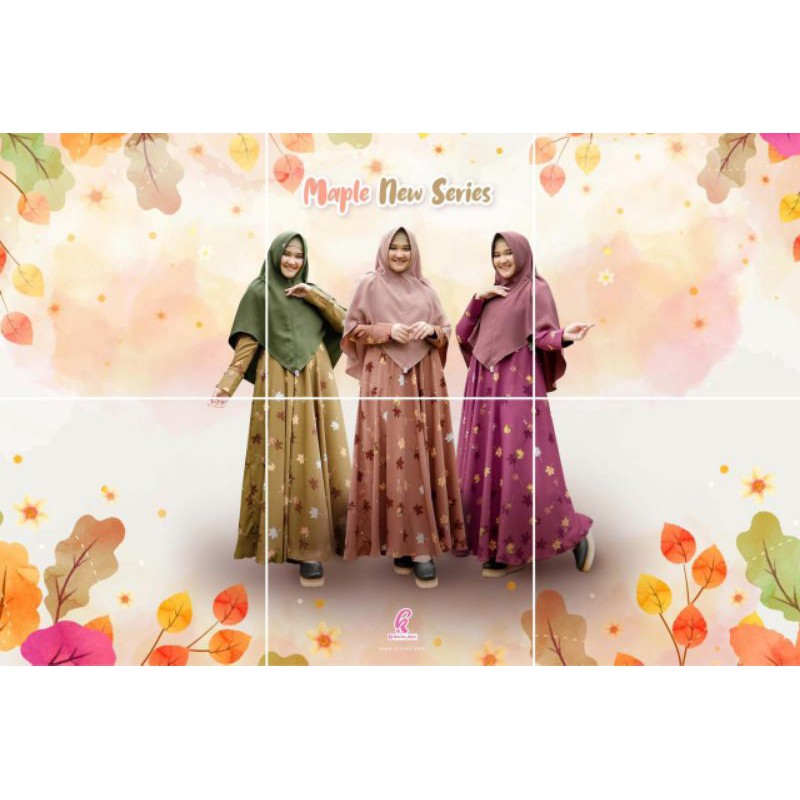 Kiciks Muslimah Daily Gamis Only Dewasa Remaja Original