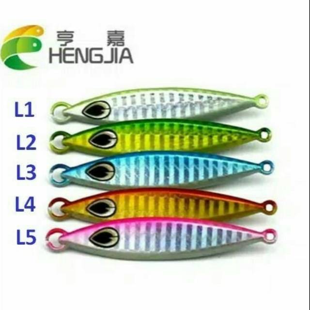 Metal lead fishing lure umpan pancing 20gram spoon jig fishing lure