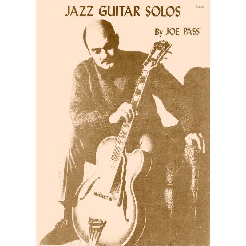 Buku Gitar Joe Pass - Jazz Guitar Solos