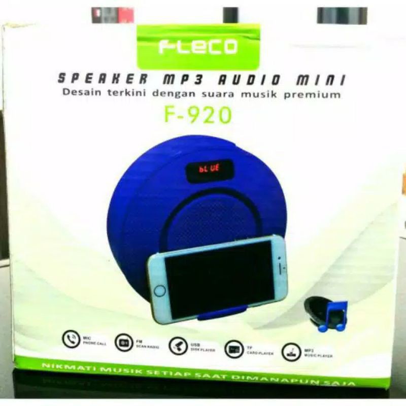 Speaker Bluetooth fleco f-920/Cl-920 Speaker portable x-Bass