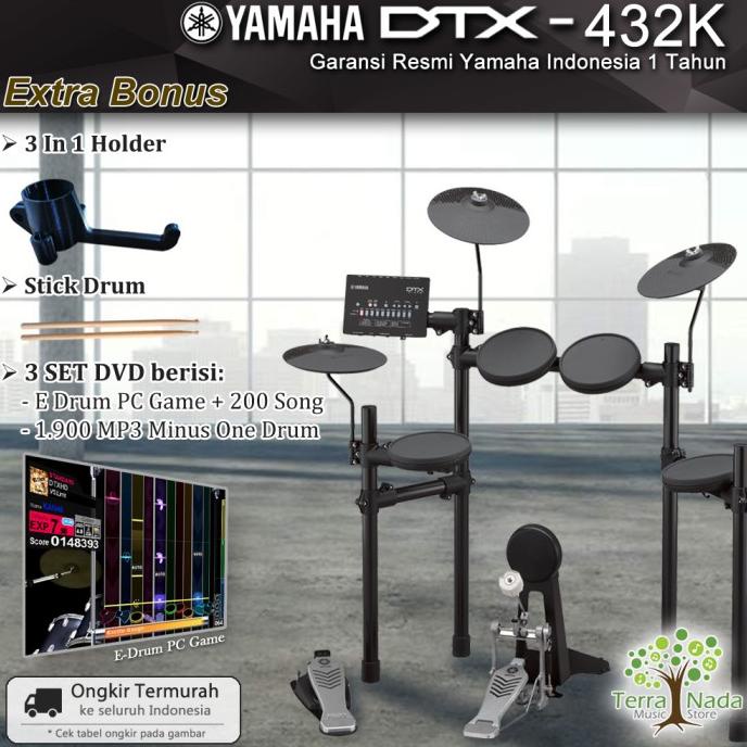Drum Elektrik Yamaha DTX432 / DTX432K / DTX 432 / 432K