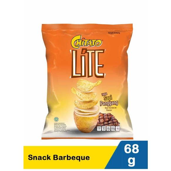 

Chitato Lite Rasa Sapi Panggang BBQ 68gr